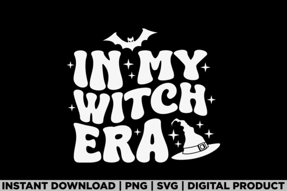 In My Witch Era Halloween Trendy Retro Graphics