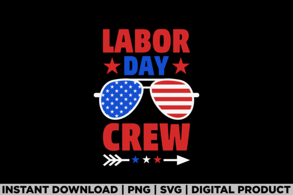 Labor Day Crew Graphics for T-Shirt Designs