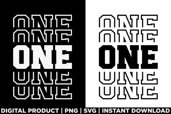 One Birthday First Birthday 1st Kid Tee Graphics