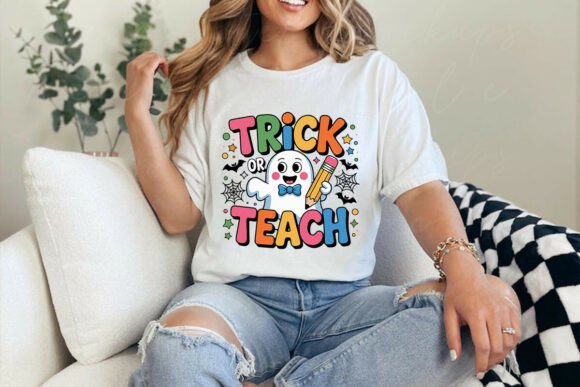 Trick or Teach – Halloween SVG Design